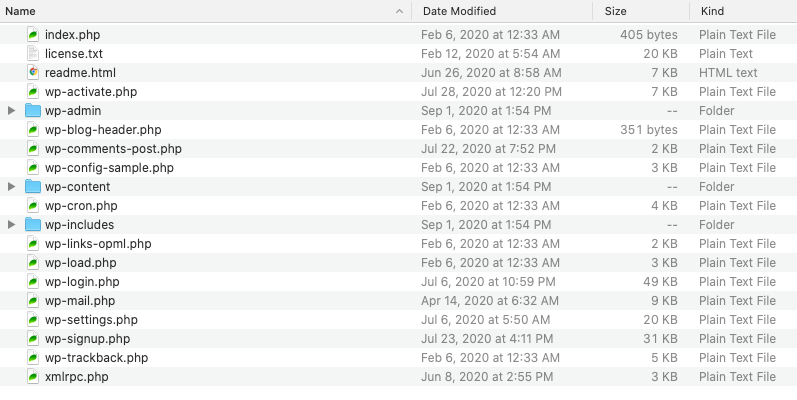 Update WordPress Core Regularly