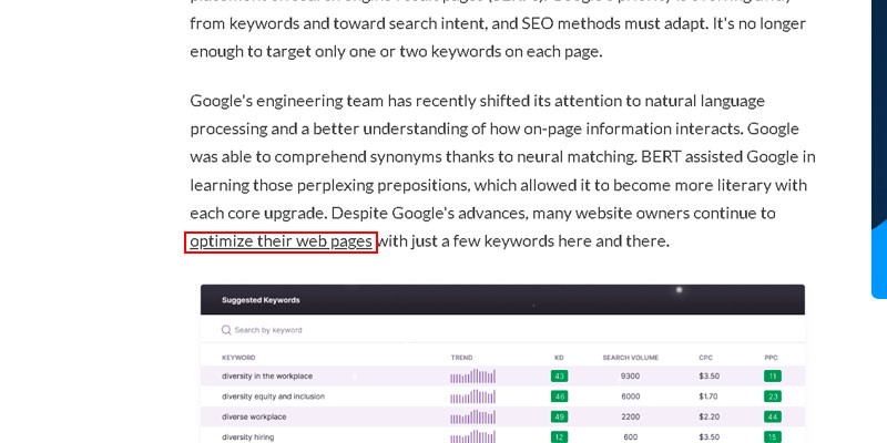 Internal Links