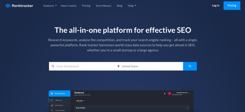 Ranktracker - Manage SEO In-House Like Pros