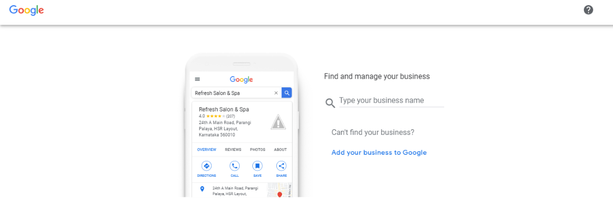 Claim and Verify Your Business