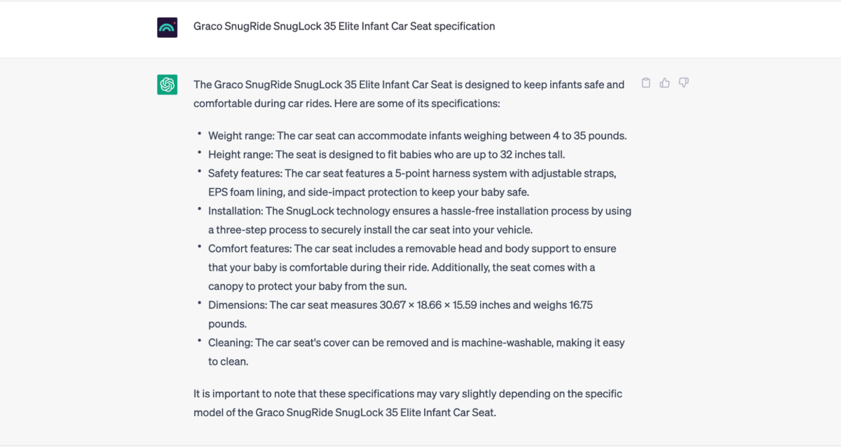Here is another example of best Graco Snugride Snuglock 35 for new born, which is an infant car seat