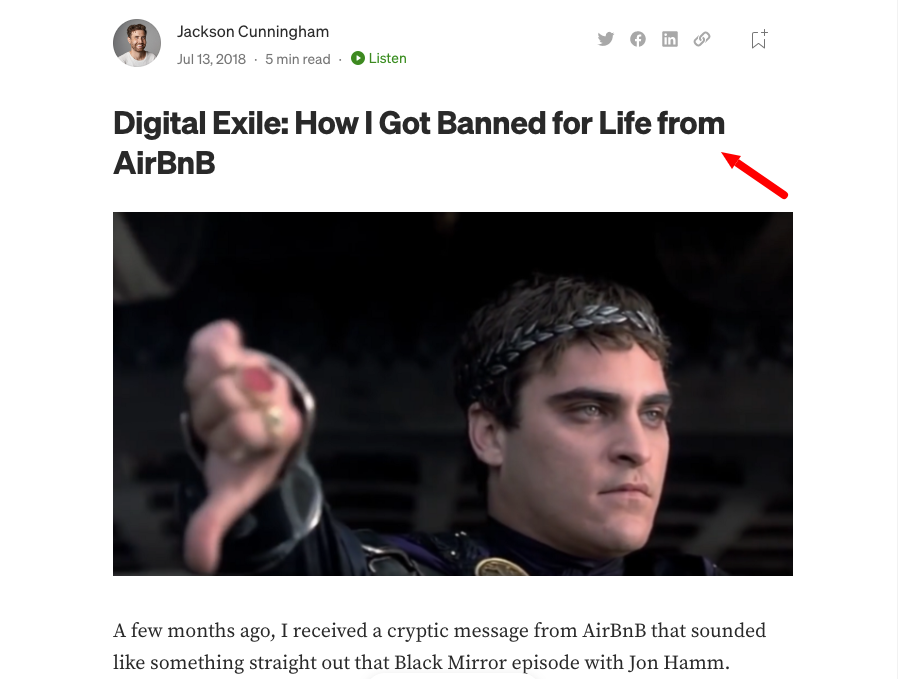 Digital exile