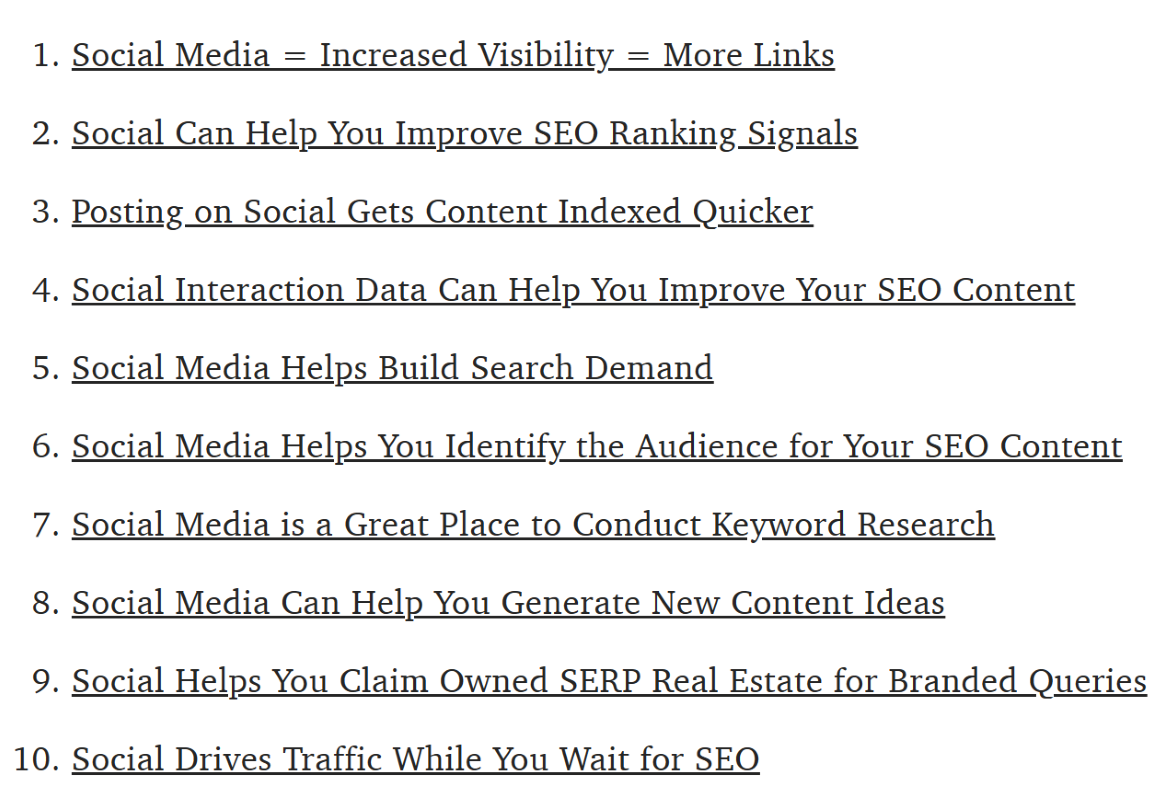 Relationship between your website’s SEO and social media