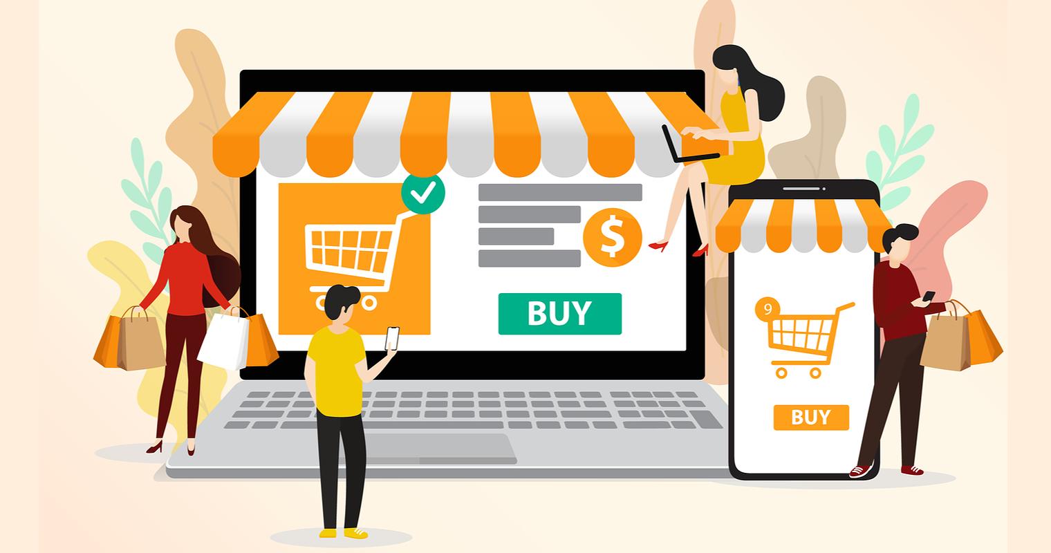shopping illustration