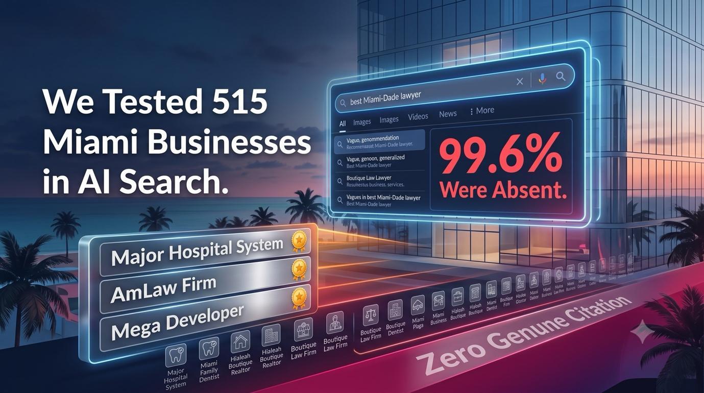 Miami Businesses in AI Search