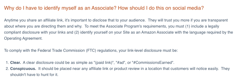 Must be careful with compliance and disclosures