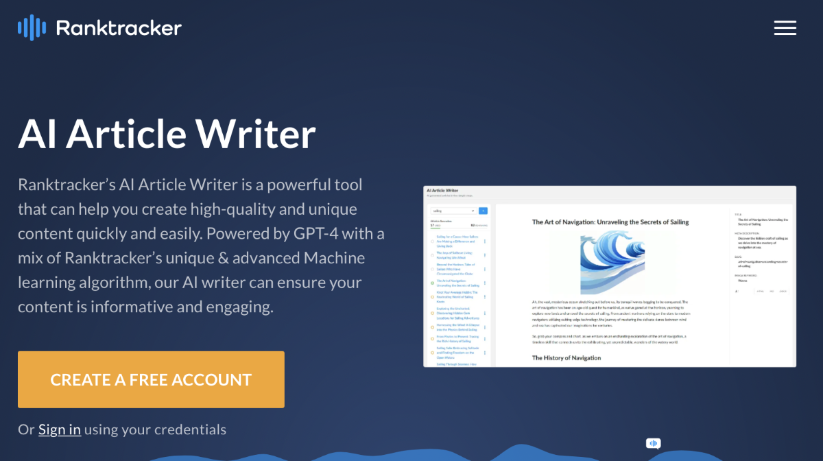 AI Article Writer