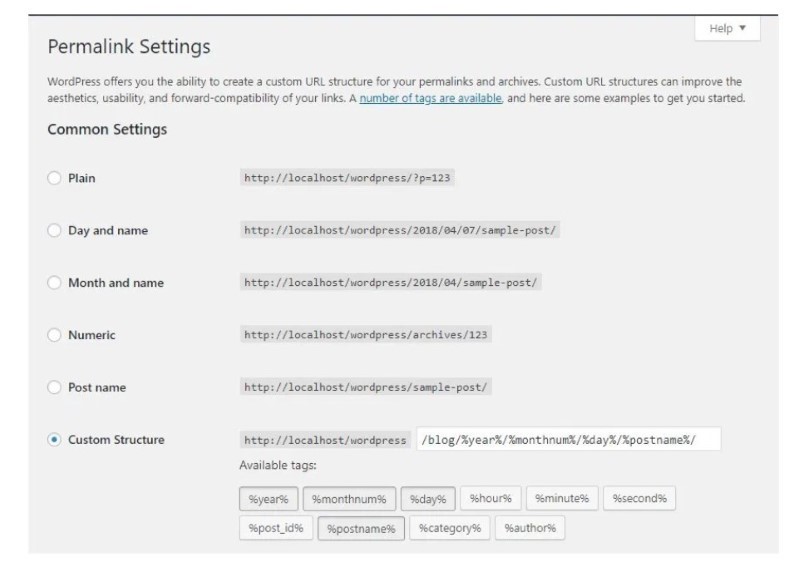 No SEO-friendly Permalinks