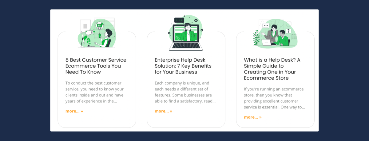 Reasons, benefits, tools, solutions – you name it. Responso experiments with content.