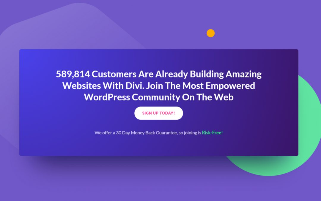 Call to Action (CTA) Section