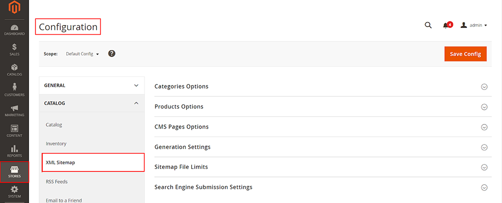 Create XML Sitemap