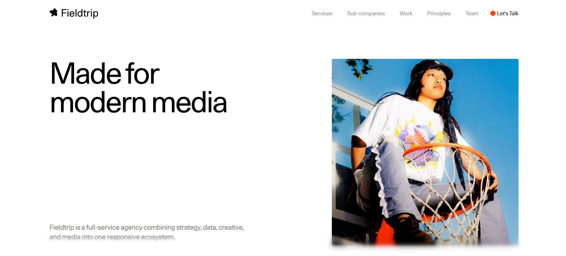 Fieldtrip blends creative, strategy, and media to deliver modern, connected brand growth.