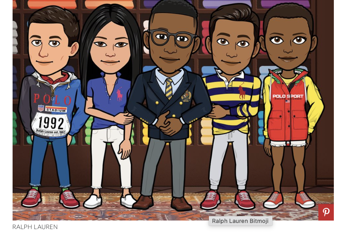 Ralph Lauren Bitmoji
